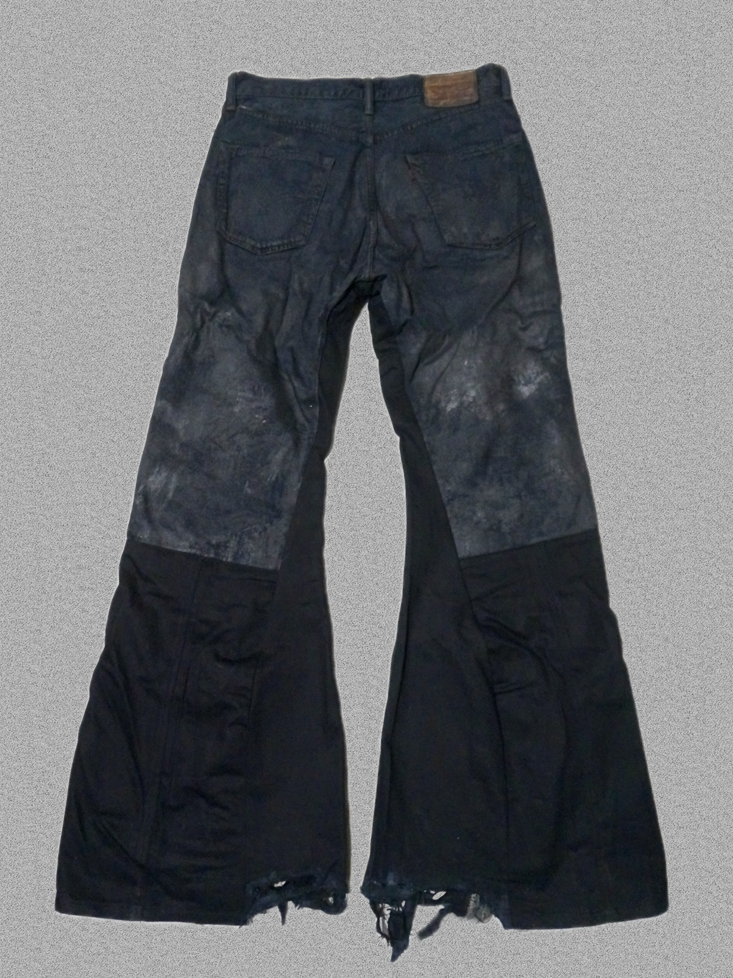 FUR FLARE JEANS