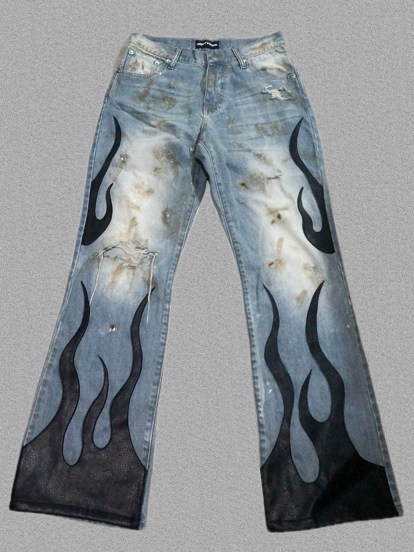FIRE PATCH JEANS