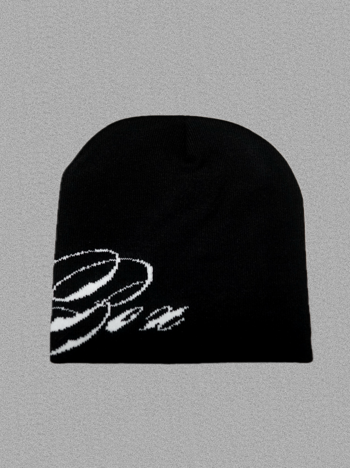 CURSIVE LOGO BEANIE