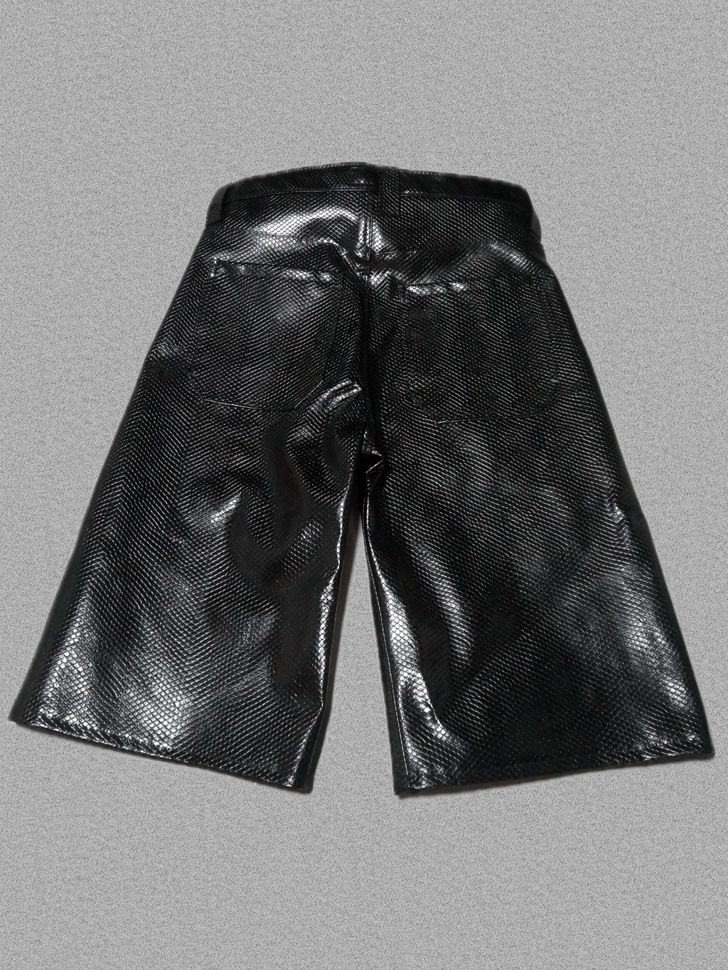 SNAKE LEATHER SHORT