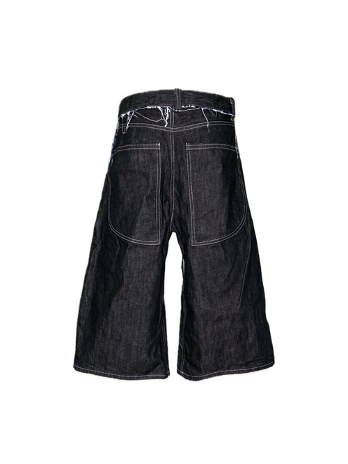 CORSET LACE-UP SHORTS