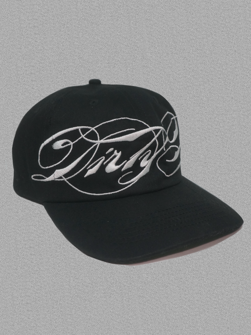 CURSIVE LOGO CAP