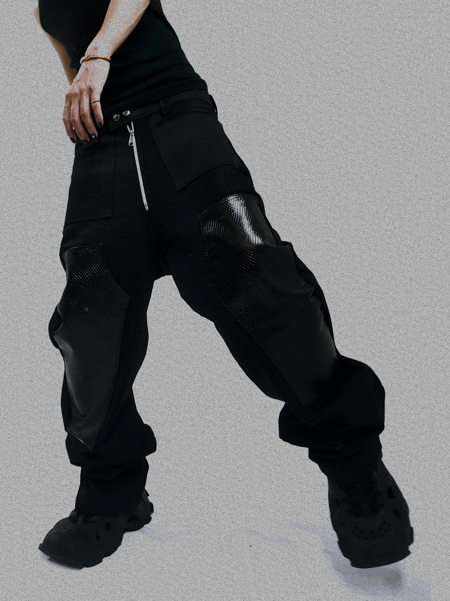 DOUBLE KNEE SWAY JEANS