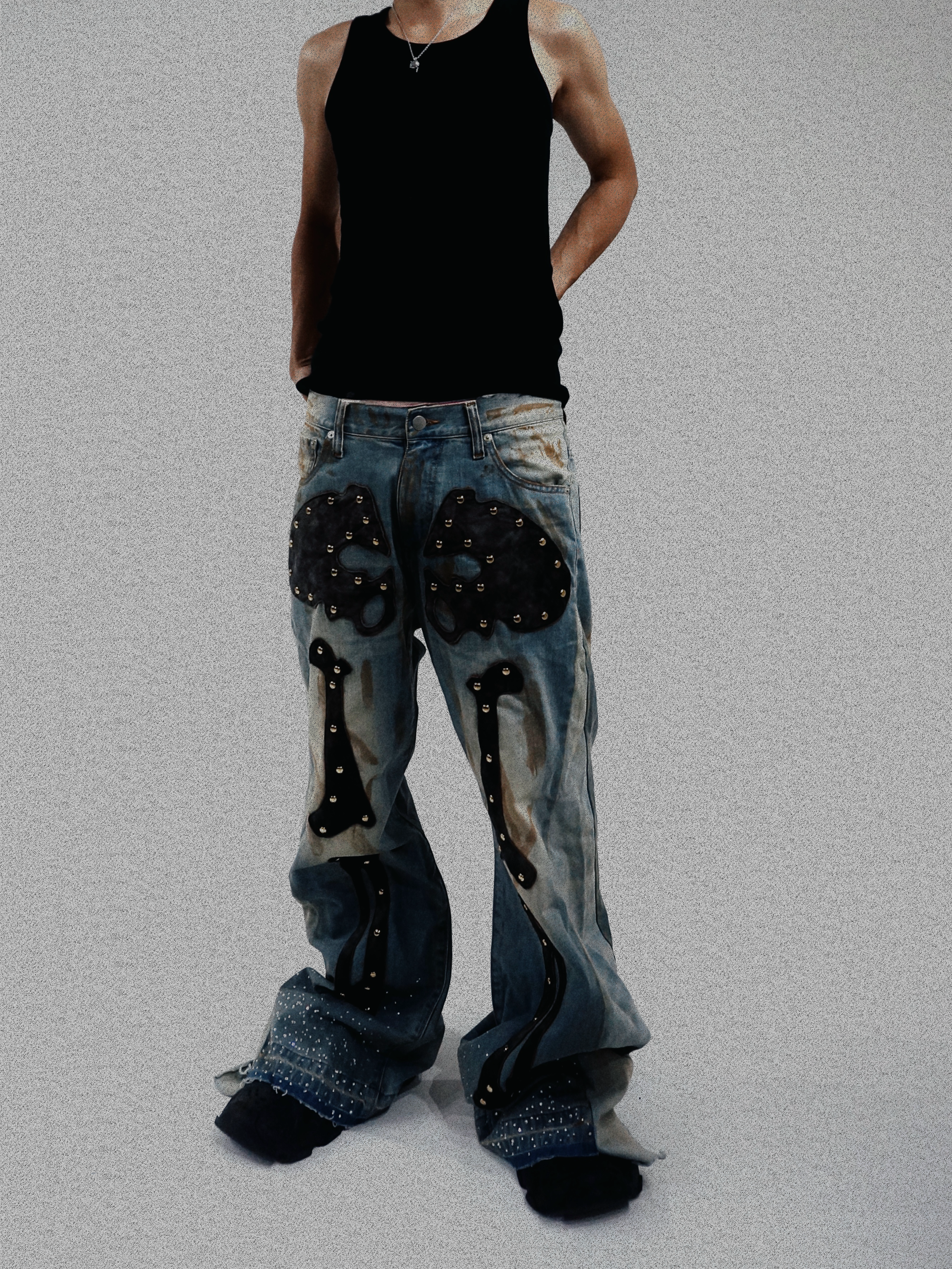 SKELETON JEANS