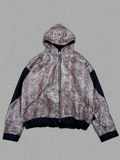 HOODED JACKET【PYTHON SEQUIN】