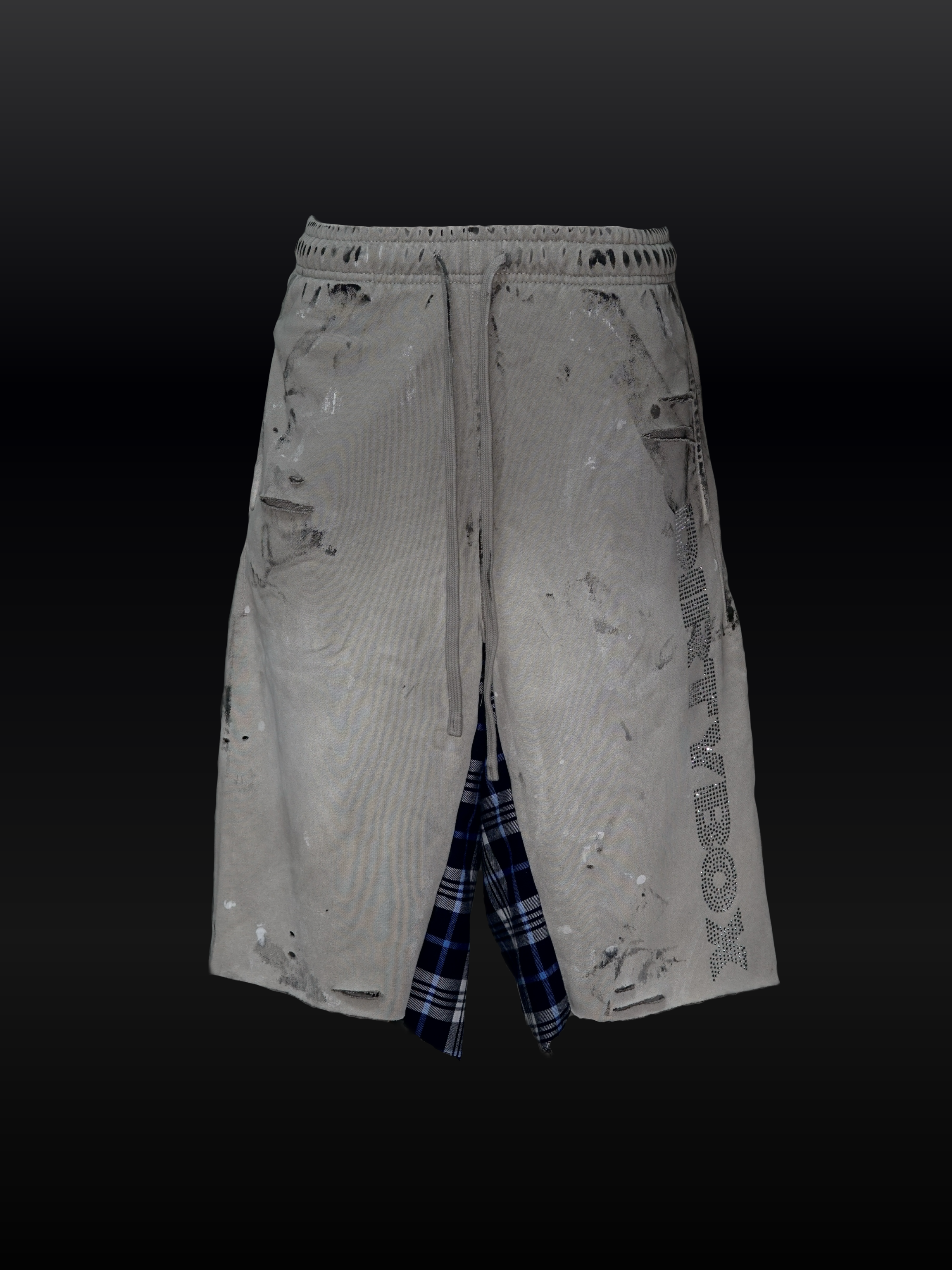 RAW EDGE SWEAT SHORTS