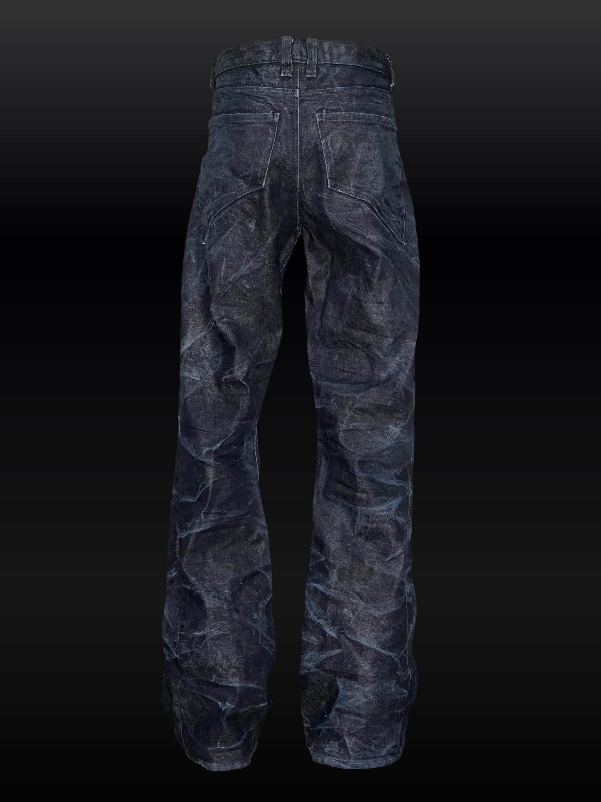 ASH VEIN FLARED JEANS【INDIGO】