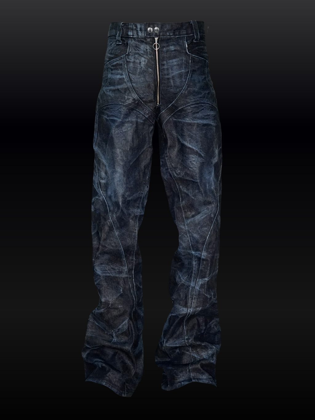 ASH VEIN FLARED JEANS【INDIGO】