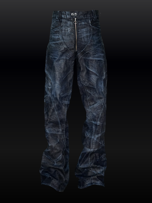 ASH VEIN FLARED JEANS【INDIGO】
