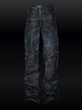 ASH VEIN FLARED JEANS【BLACK】