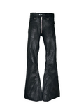 COATING FLARED PANTS