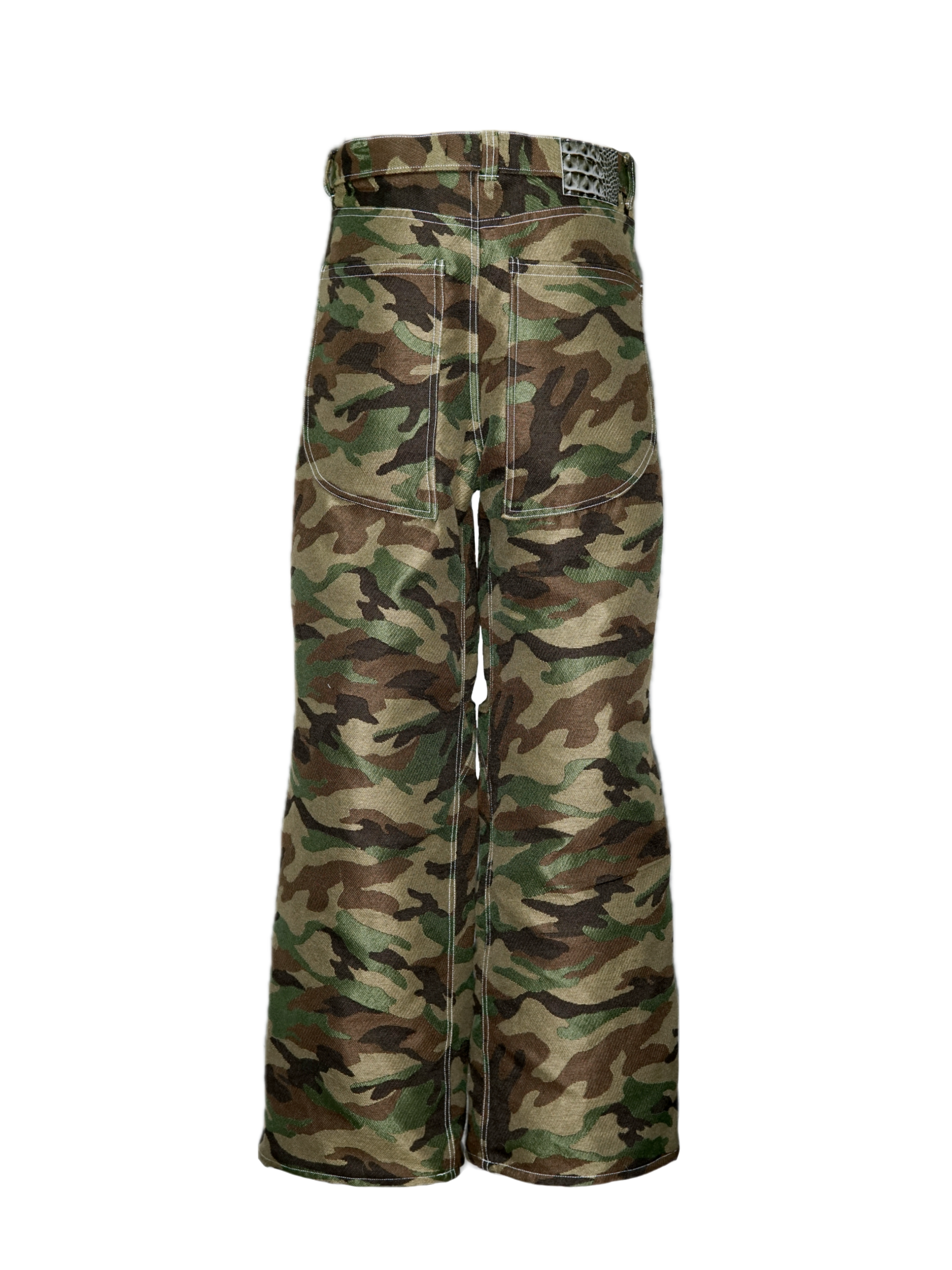 CORSET LACE-UP PANTS