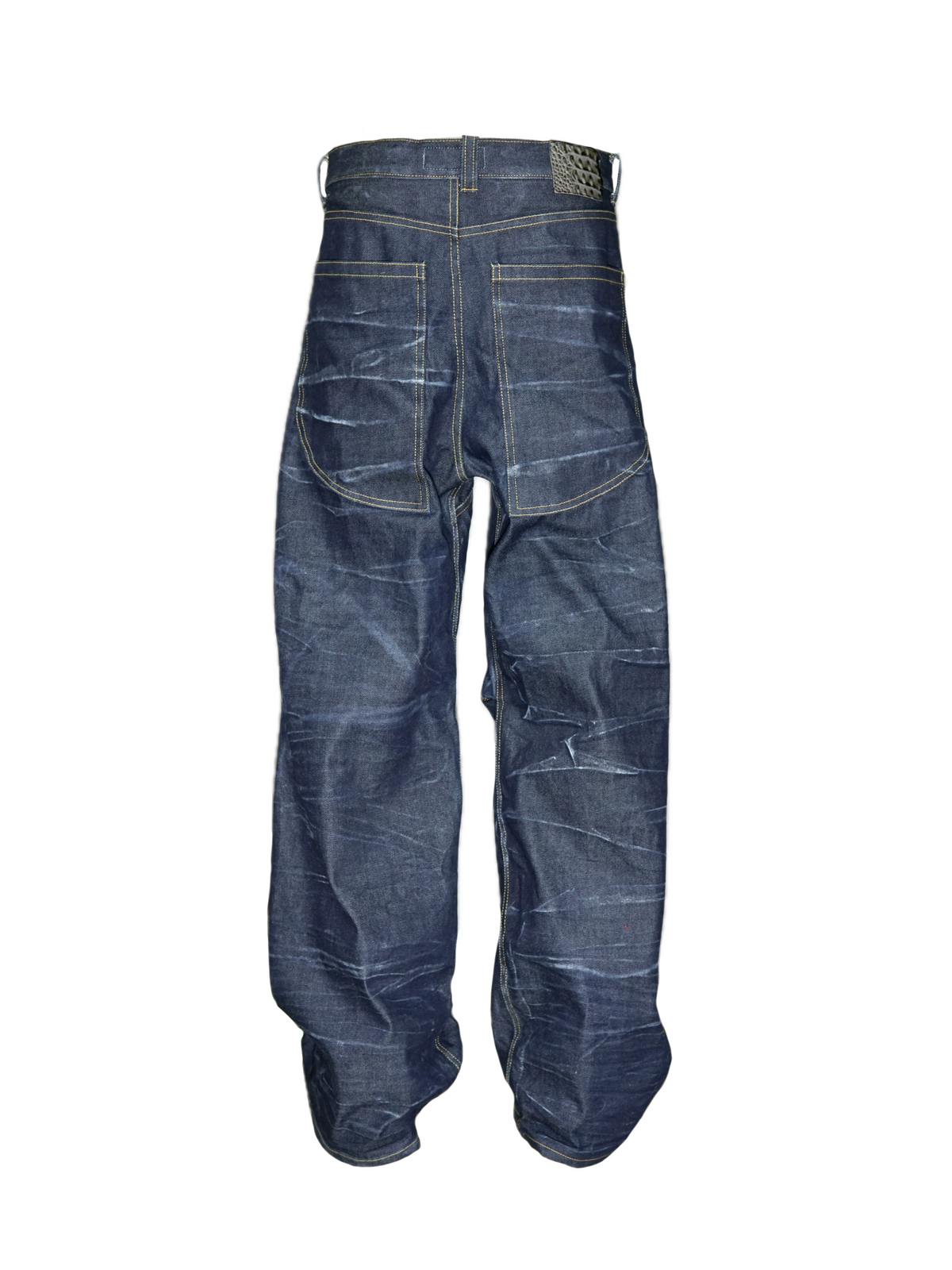 CORSET LACE-UP DENIM