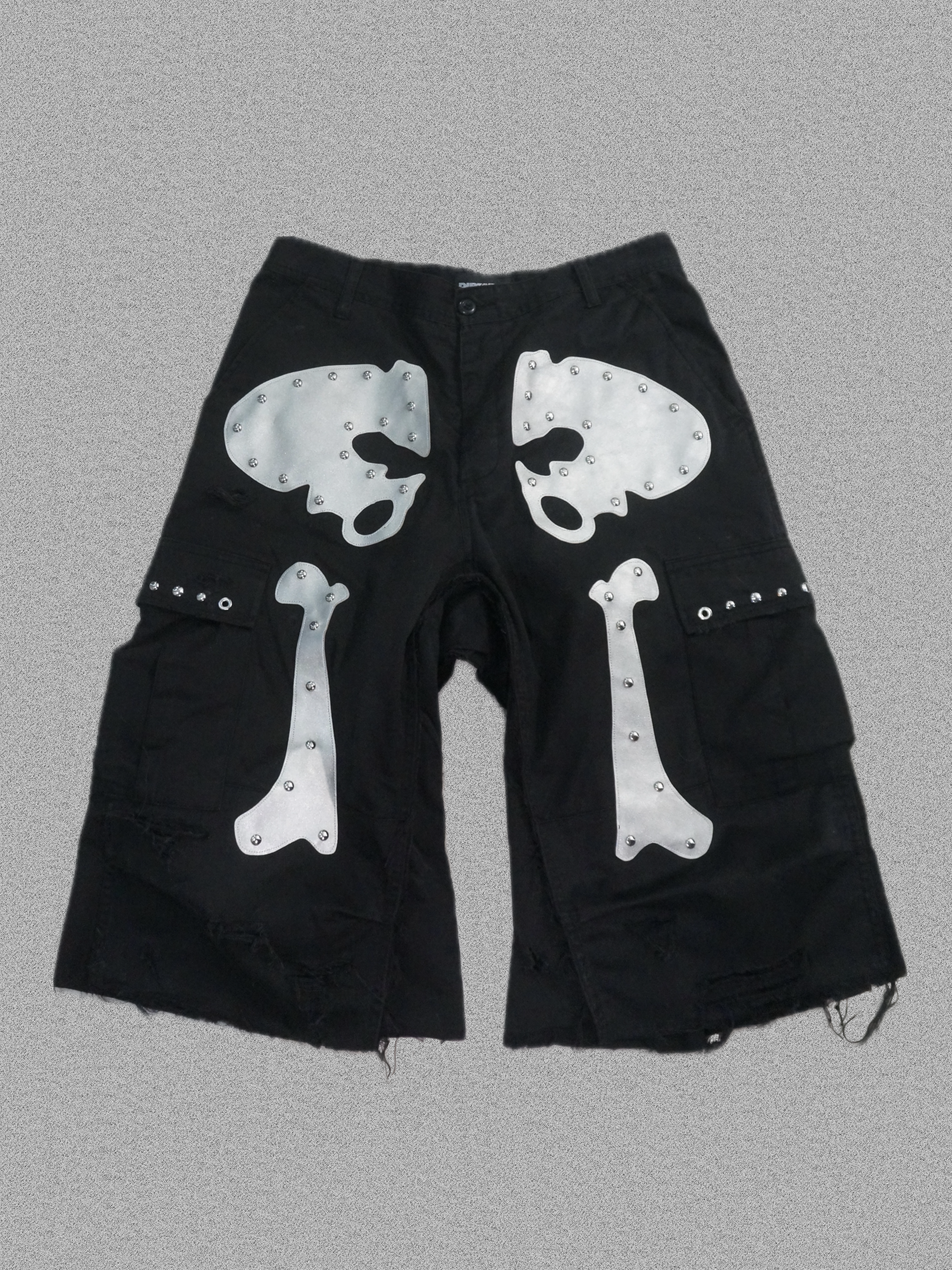 SKELETON JOGGER SHORTS