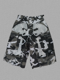 SKELETON JOGGER SHORTS