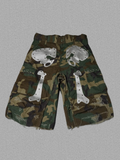 SKELETON JOGGER SHORTS