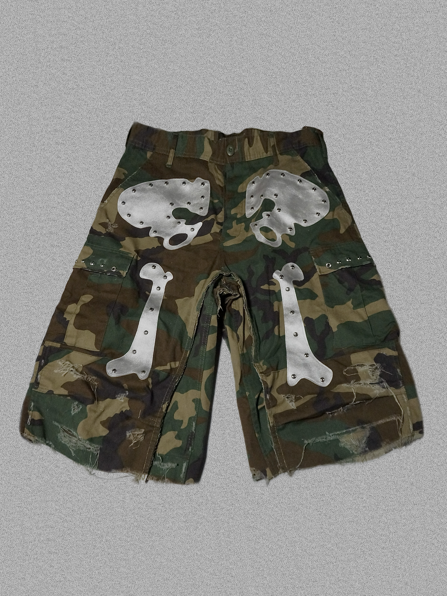 SKELETON JOGGER SHORTS