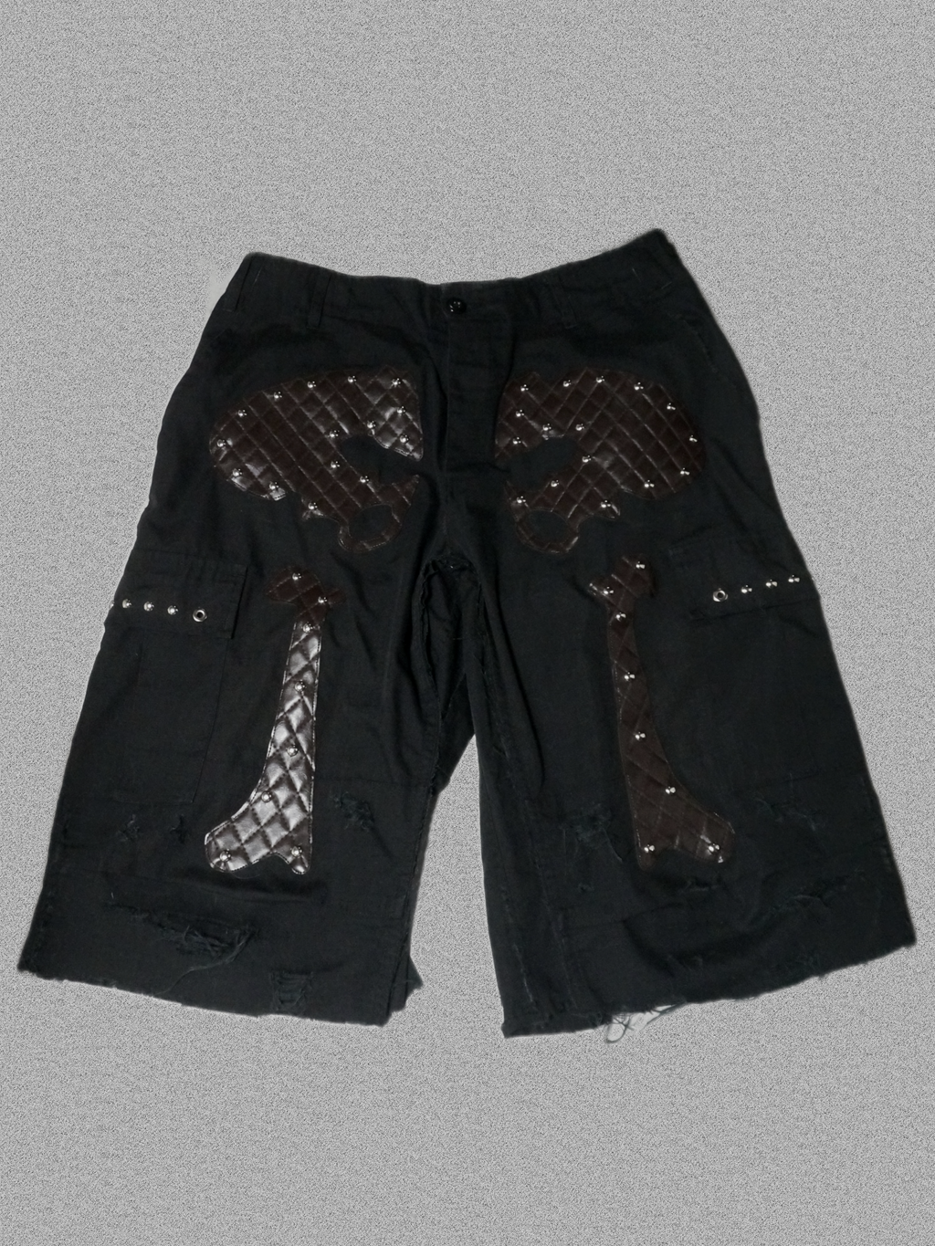 SKELETON JOGGER SHORTS
