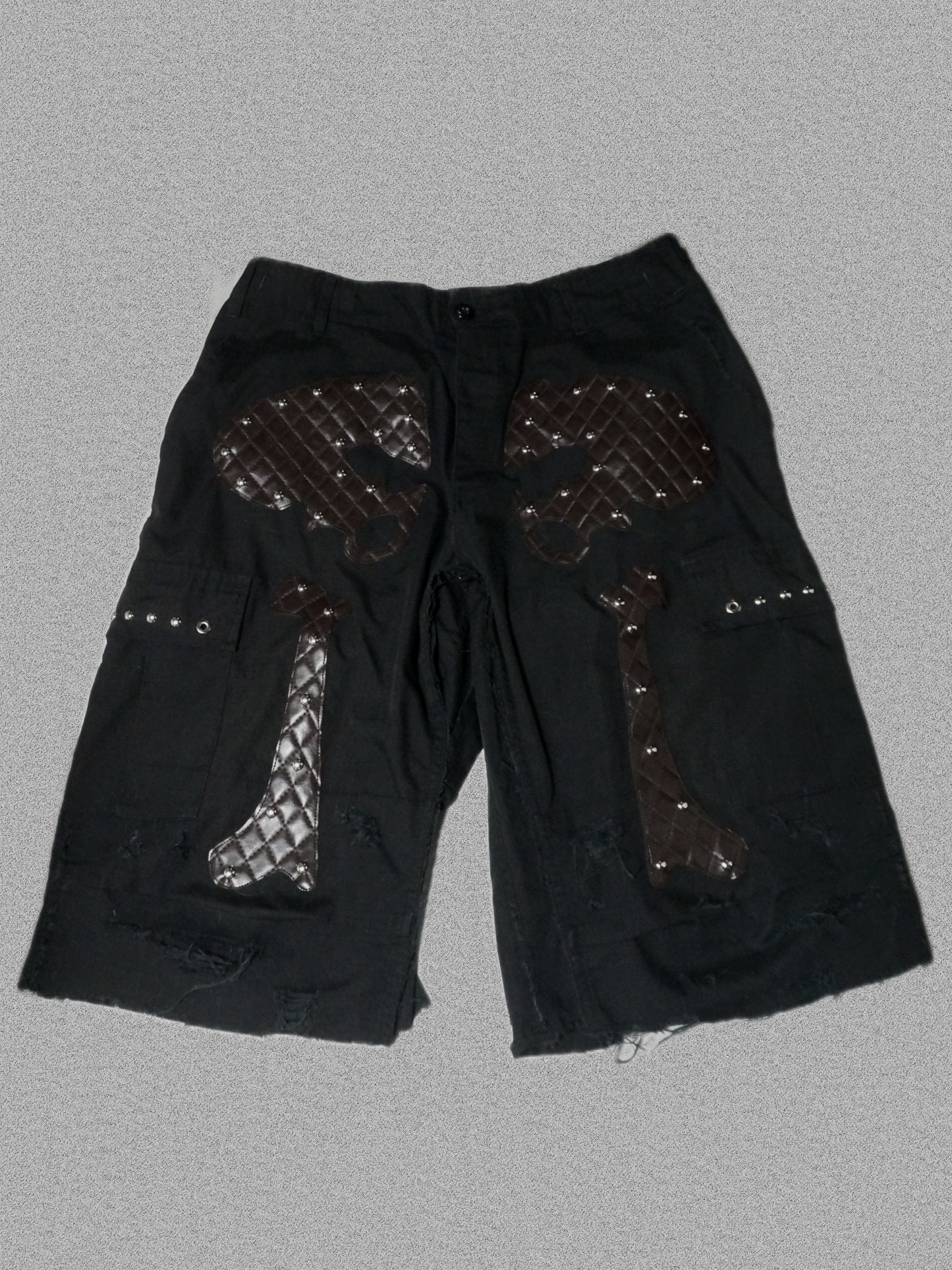 SKELETON JOGGER SHORTS