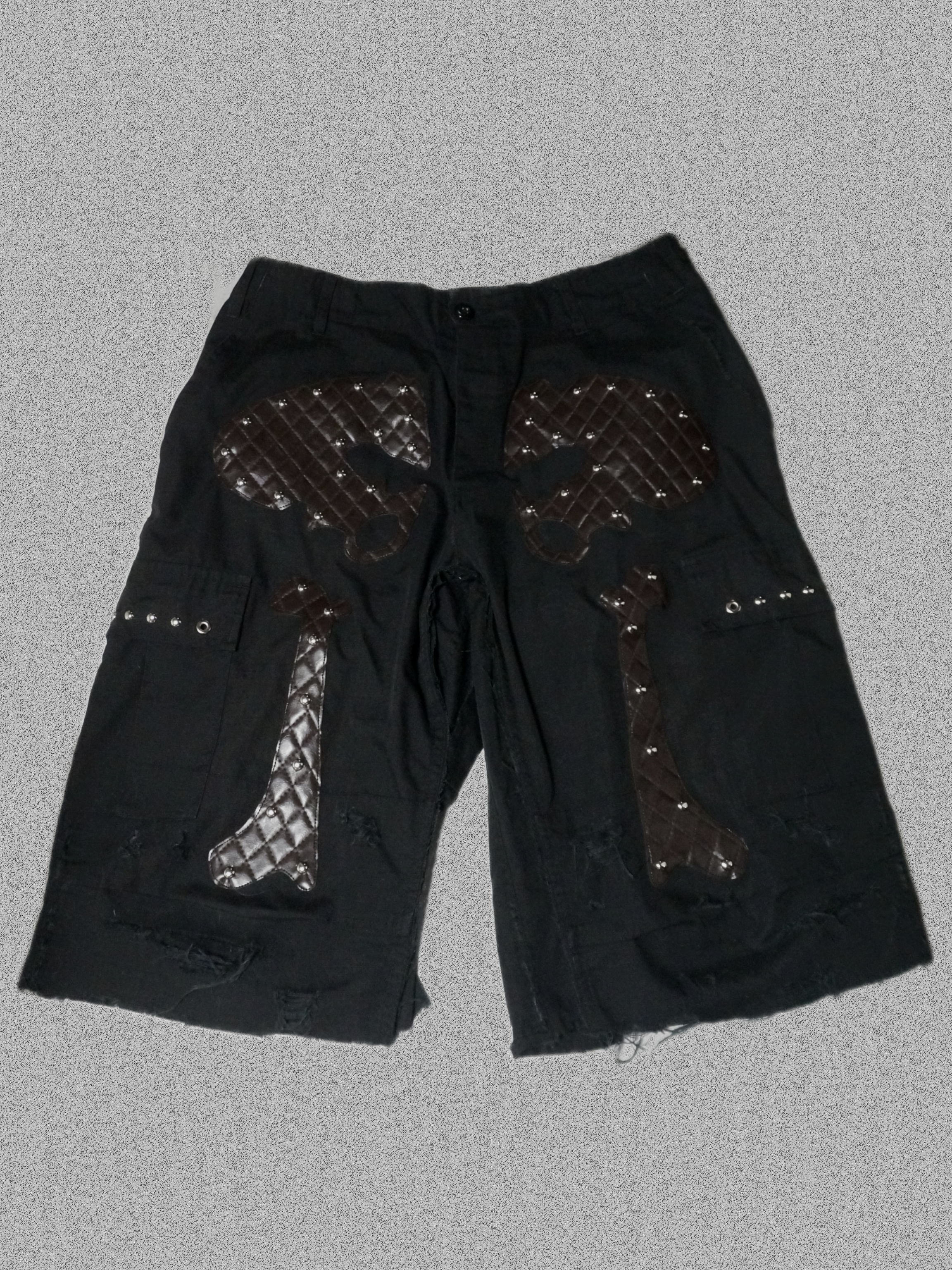 SKELETON JOGGER SHORTS